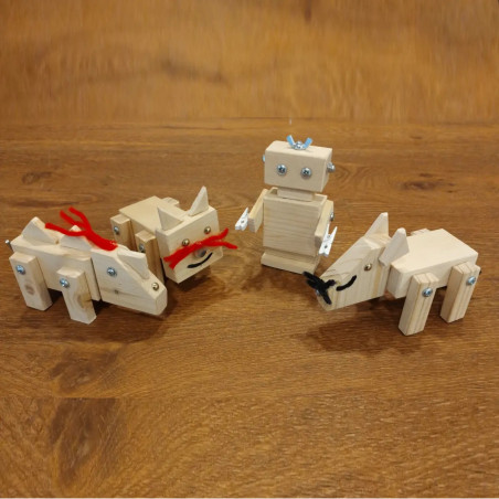 Tvoření ze dřeva - dětský workshop