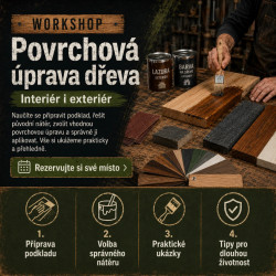 Kompletní návod jak a čím ošetřit dřevo v interiéru i exteriéru