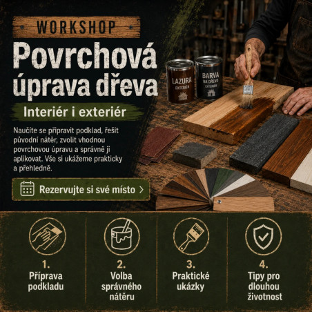 Kompletní návod jak a čím ošetřit dřevo v interiéru i exteriéru